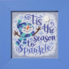 Mill Hill Buttons Beads Winter Sparkle MH14-2633 Christmas Cross Stitch Kit