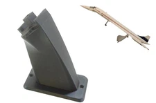 3D Wall Mount Holder for Lego Concorde Model 10318 Black, Concorde In Flight