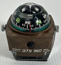 VTG 1970's GTS 360 Auto Compass Precision Illuminated Made In Japan