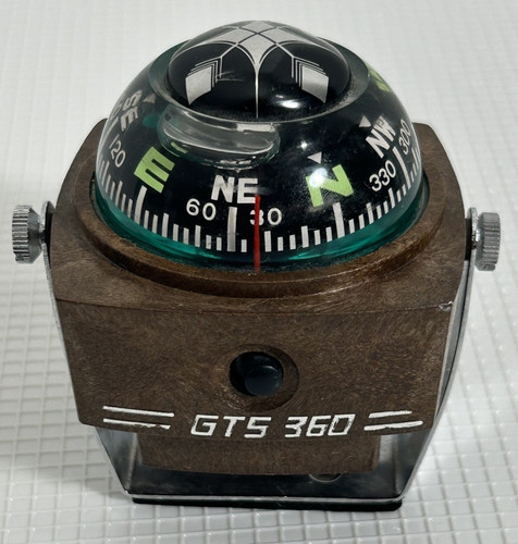 VTG 1970's GTS 360 Auto Compass Precision Illuminated Made In Japan