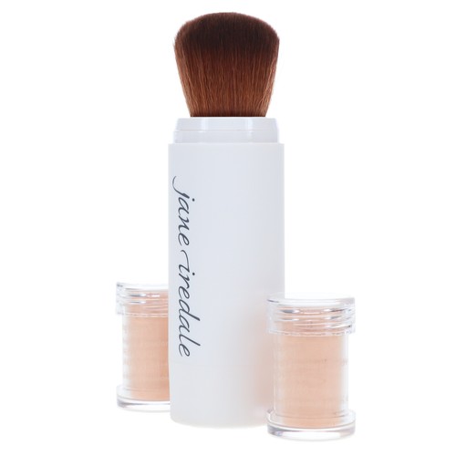 jane iredale Amazing Base Loose Mineral Powder Refillable Brush Natural 0.18 oz - Picture 2 of 8