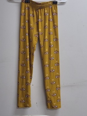 Girl's Size 7/8 Streach Pants By Crush With Hearts And Corgie Dogs Super Soft 