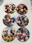Set Of 6 Mad Cow Drinks Coasters , cow collectors Christmas gift 