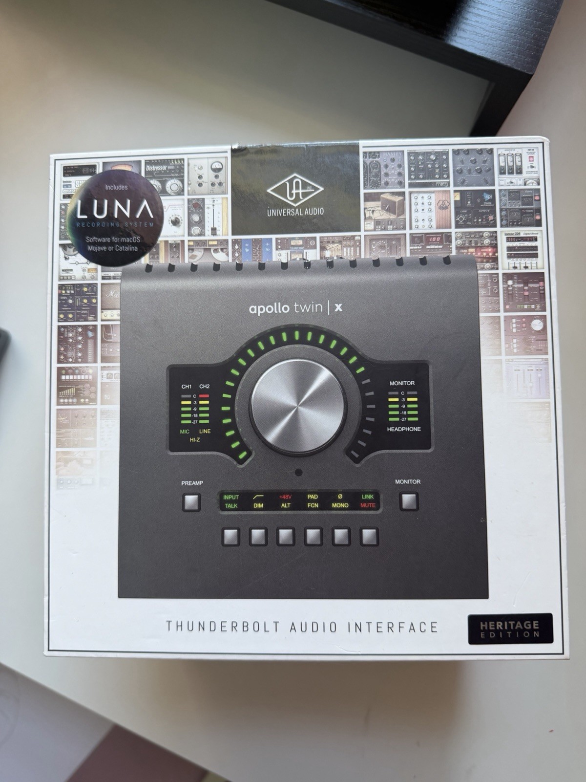 Universal Audio Apollo Twin X Thunderbolt Audio Interface, Phantom ...