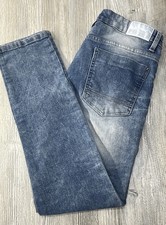 Southpole Active Flex Skinny Stretch Jeans Size 32x32 Distressed Light Denim