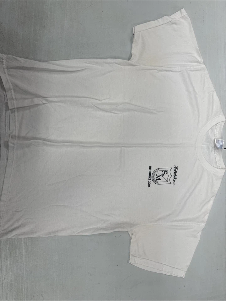 S&M BMX Camiseta Ropa Años 90-00 Media Escuela Carreras Bicicleta De Colección Foto 2 de 4