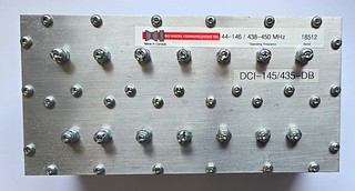 DCI 145/435 DB 2m / 70cm Band Pass Filter