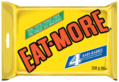 Eat More Chocolate Bars, 4x52g, 52g/1.8 oz - Picture 4 of 4