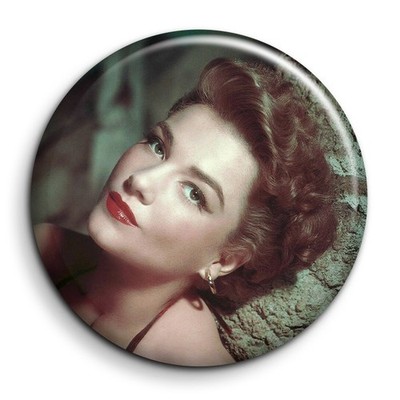 Anne Baxter 4 -  Badge 38mm Button Pin