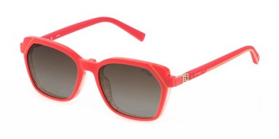 Sting Brille USJ709 Orange Glitzer Hochglanz 50/16/130 JUNIOR