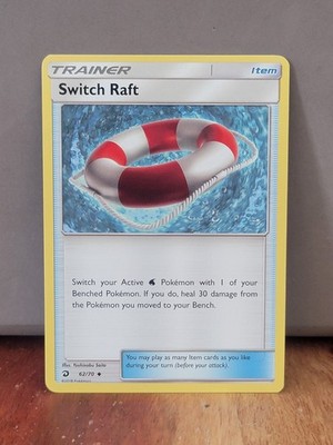 SWITCH RAFT 62/70 UNCOMMON DRAGON MAJESTY POKEMON