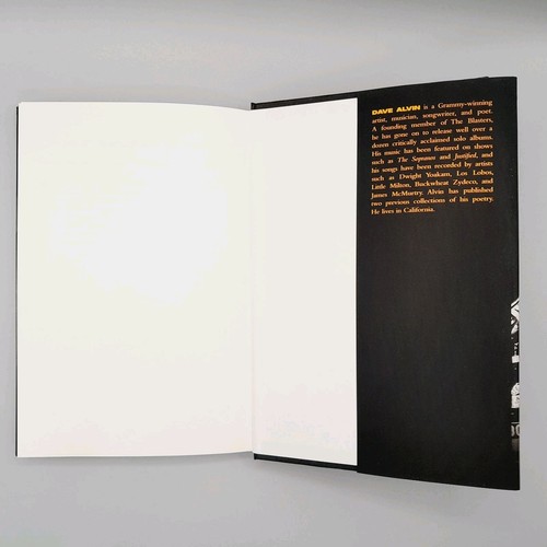 SIGNED New Highway: Selected Lyrics, Poems by Dave Alvin 1st printing 2022 HCDJ - Picture 14 of 15