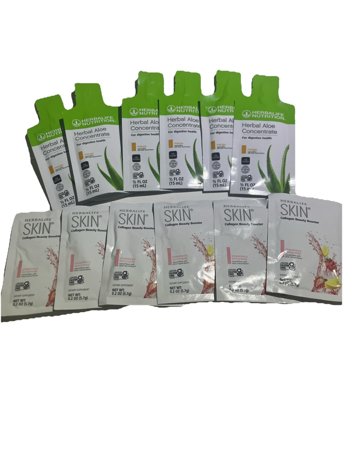 Aloe Vera Mango Collagen Strawberry Lemonade 6-Pack