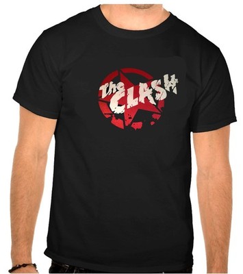 The Clash Rock Music Logo schwarz T-Shirt -1212
