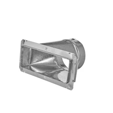 12 In. X 6 In. to 6 In. Universal Register Box with Flange