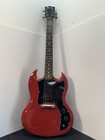 Gibson Maestro Sg "Maestro Sg Red Burst" Solid Body Electric Guitar