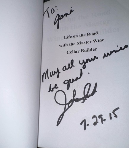 Life on the Road with the Master Wine Cellar Builder by John Seitz - AUTOGRAPHED - Bild 5 von 7