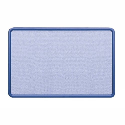 Тканевая доска Quartet Contour - Высота 36 X Ширина 48 - Поверхность из синей ткани -