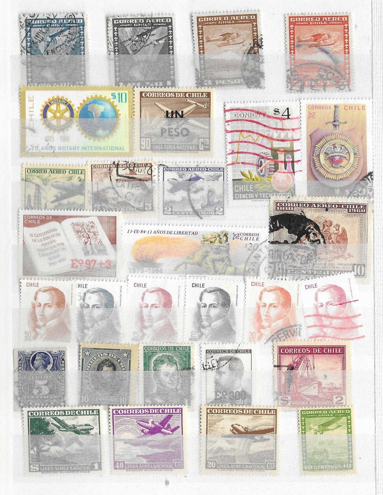Chile. Collection 260629#29 (U/M, see scan). Good stamps, best price!