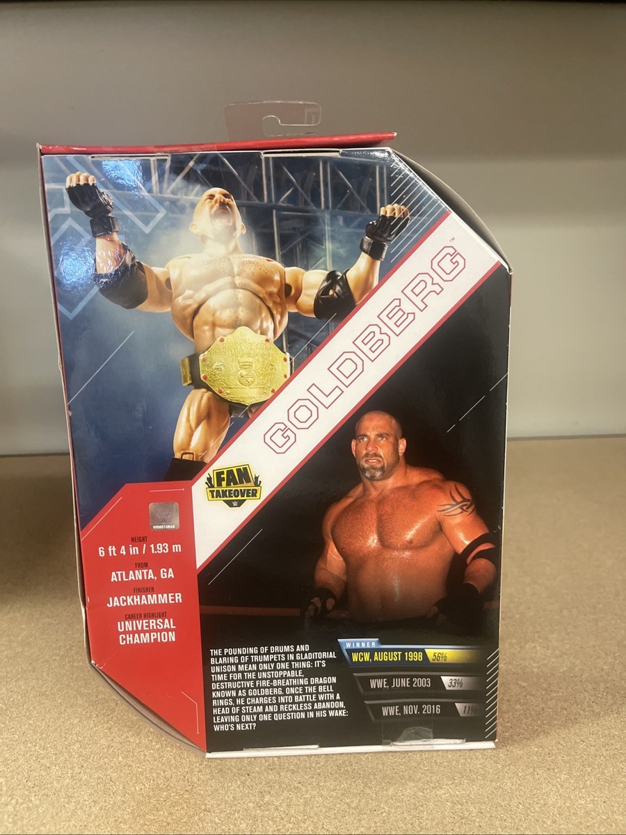 Mattel WWE Fan Takeover Ultimate Edition Goldberg Action Figure