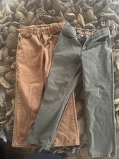Boys RealTree Boys Carpenter Pants Youth Size 7/8. Two Pairs