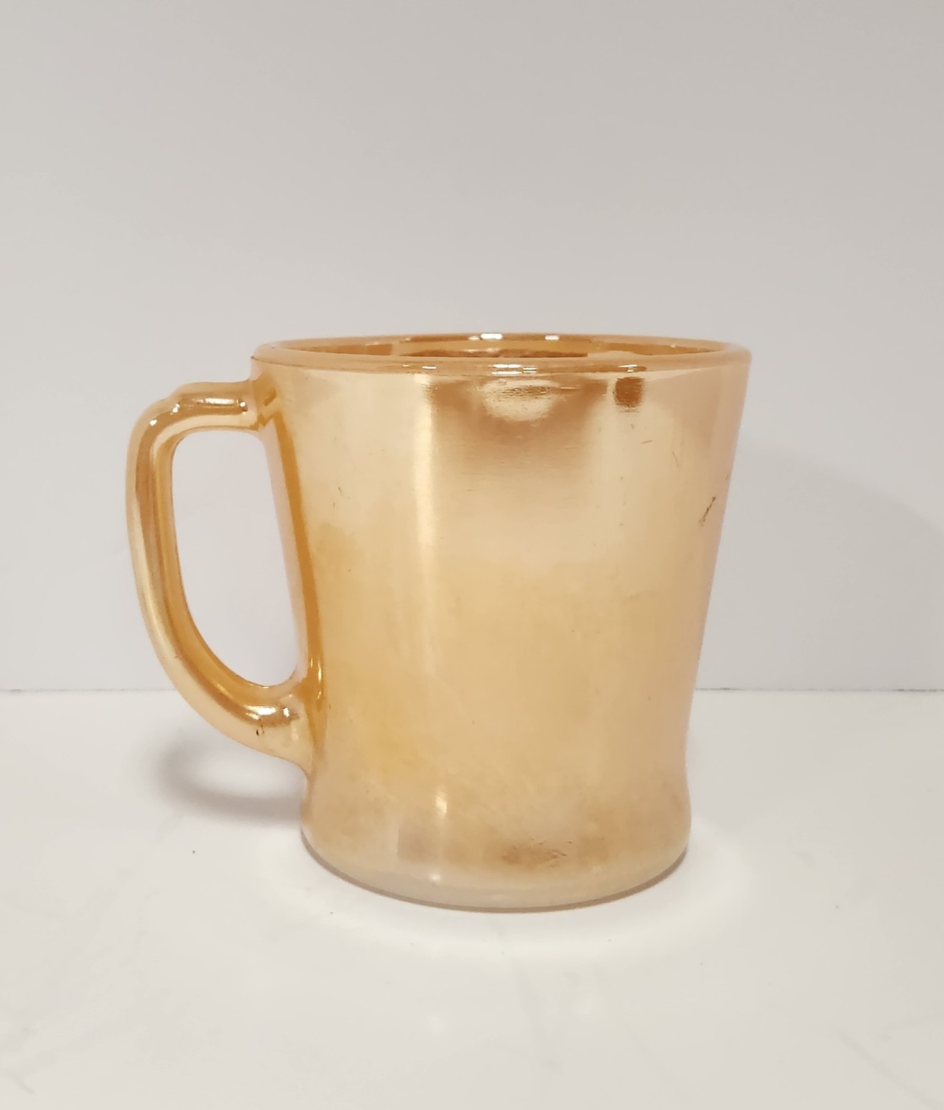 Vintage Fire-King Peach Lustre 8pc Dinner & Bakeware Set USA Mid Century