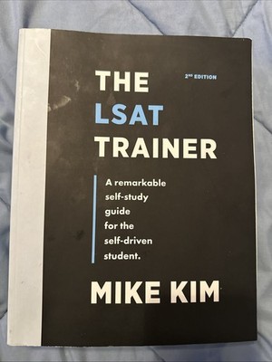 The LSAT Trainer 4th Edition by Mike Kim Self-Study Guide LSAT Advanced Book