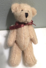 Miniature Mini 2 3/4" Jointed Teddy Bear