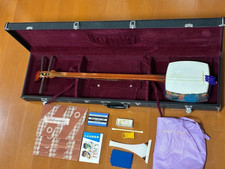 Shamisen Japanese Traditional Musical Instrument with Hard Case Bachi Set