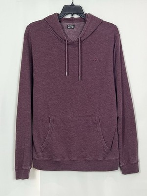Buffalo David Bitton Men s Long Sleeves Hoodie Sweatshirt Zinfandel-XL/TG