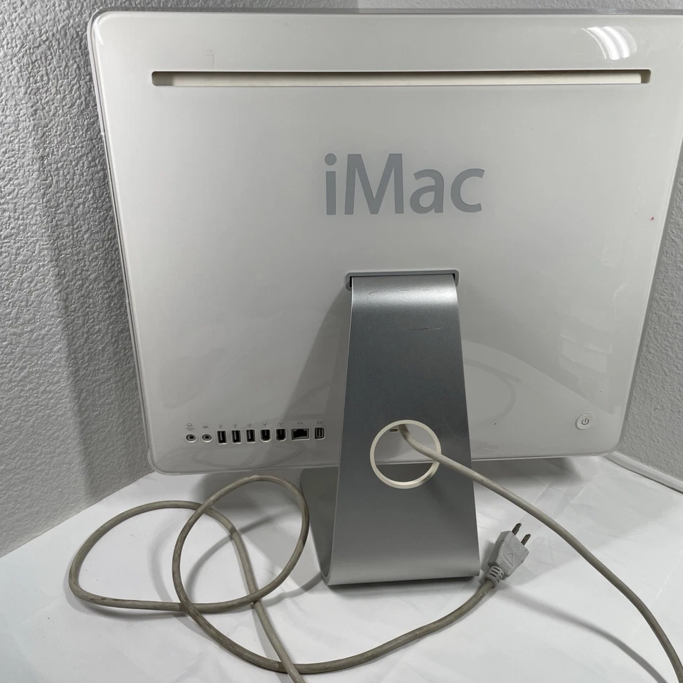 White Apple iMac, 17-inch wide screen computer, 1.83GHz Intel Core Duo *see Pics - Image 2 of 4