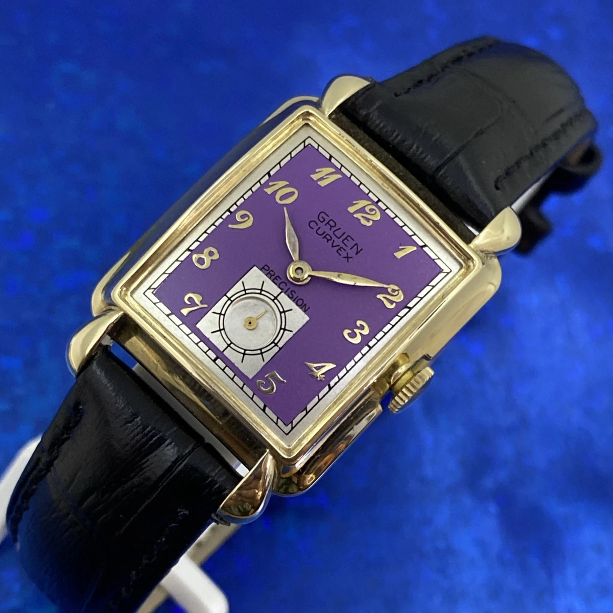 Gruen Curvex Gold Case Wristwatches for sale | eBay