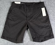 NWT AG Jeans Adriano Goldschmied Men s 32 Wanderer Slim Shorts Black Chino 8