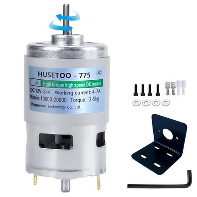 Vielseitiger 775 DC Motor 12V/24V - Ideal für Rasenmäher, Bohrmaschinen und mehr
