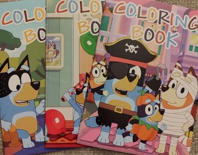 Bluey Malbuch 2 Stück 