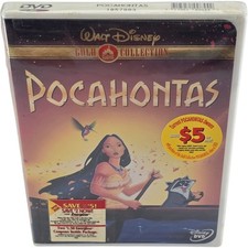 Pocahontas DVD Gold Classic Collection CA Import Region 1 - 2000 New