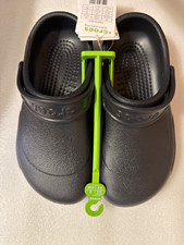 CROCS Bistro Work Clog Slip Resistant Closed Toe Black US M4 W/6
