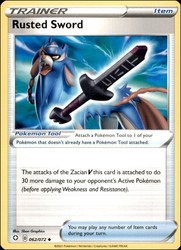 Rusted Sword 062/072 Shining Fates Uncommon Trainer