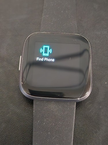 Fitbit Versa 2 - Smart Watch Salute e Fitness Nero con Cinturini Colore Extra - Foto 6 di 7