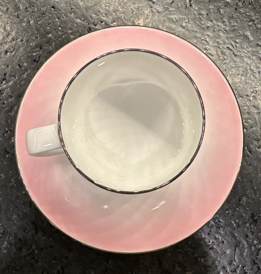 Platillo de taza de té Missoni Home 'Margherita Pink' floral multi porcelana nuevo Foto 2 de 4