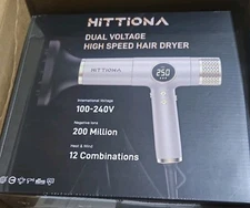 Hittiona Ionic Hair Dryer Diffuser 2000W Professional Dual Voltage Blow Dryer