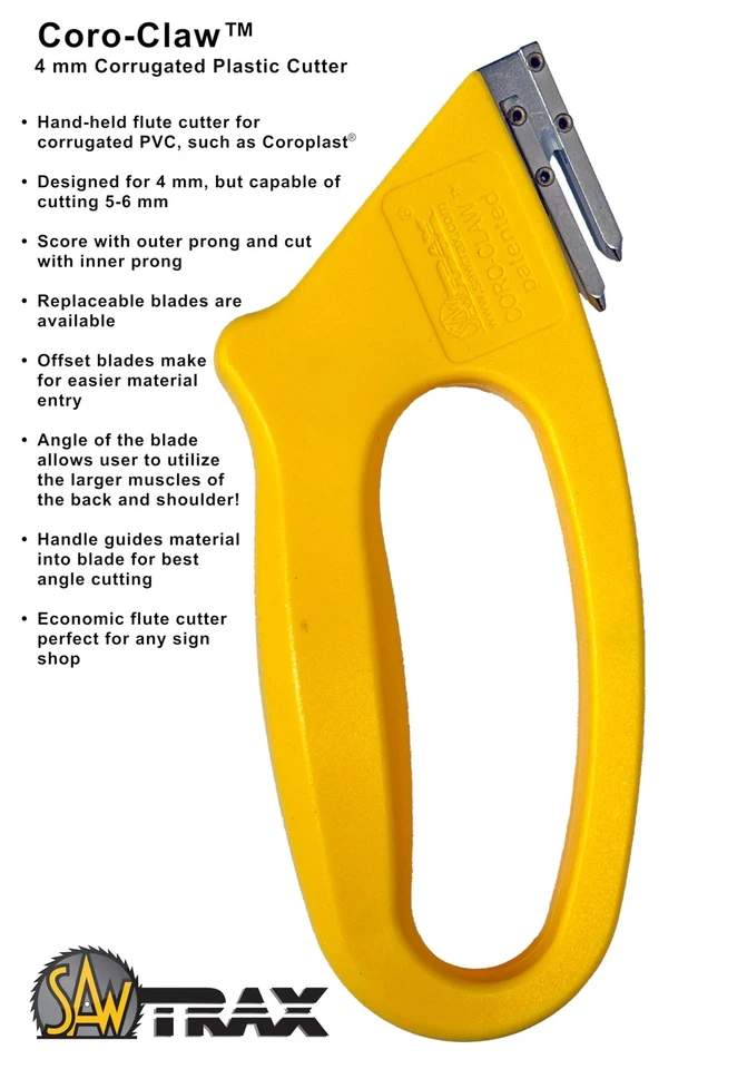 Cortador Coroplast CCD4 Coro-Claw 4 mm Foto 4 de 4