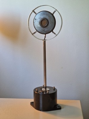 30er/40er Jahre GPO W-09 Funkmikrofon Bakelit (Vintage Art Deco)