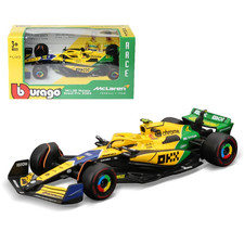 1:43 McLaren MCL38 Monaco GP 2024 Lando Norris Oscar Piastri Diecast Car