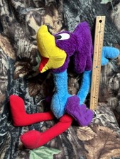 NO TAGS Vintage Road Runner Plush Looney Tunes Warner Brothers Mighty Star 1971