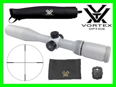 Vortex SATIN SILVER Crossfire HD 6-18x50mm SFP WideRange Plex MOA Cerakote 61802