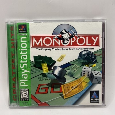 Monopoly Greatest Hits Playstation PS1 Video Game Complete
