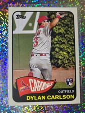 2021 Topps Series 2 Baseball 1965 Topps Redux T65-45 Dylan Carlson [RC]