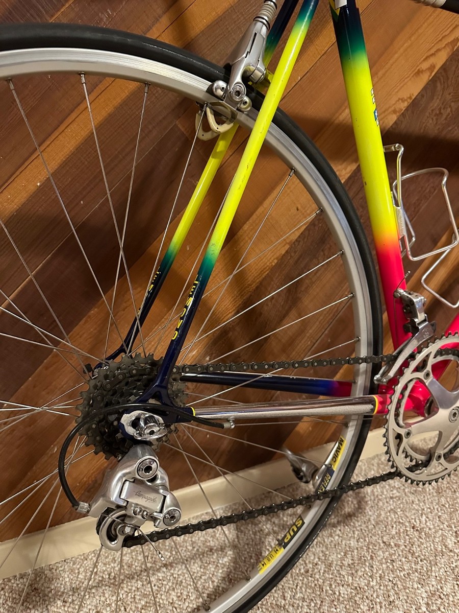 Rare 1990 Greg Lemond Maillot Jaune Italian TSX 57 cm All Campy