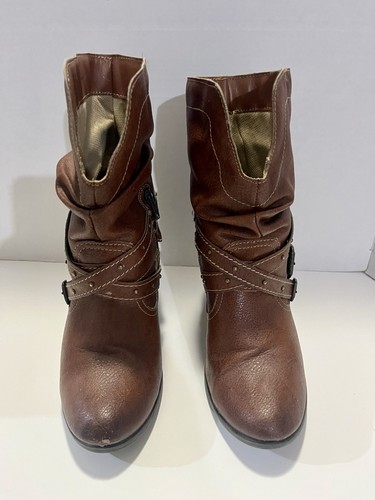 Andrea Women Boot Brown PreLoved Good Condition (Size 7)